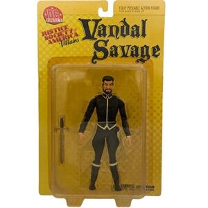 DC Direct Justice Society of America Villains Vandal Savage Action‎ Figure MOC
